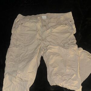 H&M Beige Cargo Pants